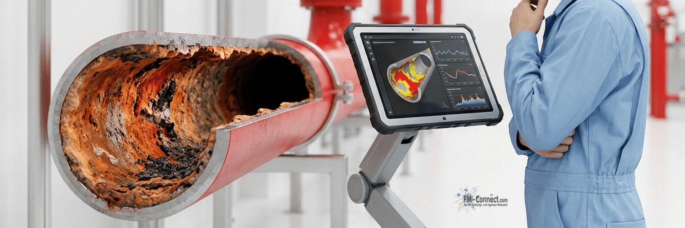 Den inneren Zustand von Sprinklerrohrnetzen systematisch bewerten